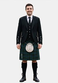 Traditional_Walsh_Ryan_Tartan_13811_Kilt_and_Argyle_Jacket_Kilt_Outfits_front_image