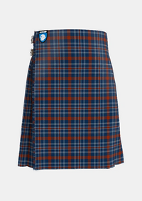 Traditional_Water_of_Life_Society_Tartan_kilt_front_image_with_pleated_design_and_adjustable_buckles_for_men