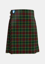 Traditional_Waterford_County_Tartan_2255_kilt_front_image_with_pleated_design_and_adjustable_buckles_for_men