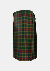 Traditional_Waterford_County_Tartan_2255_kilt_left_image_with_pleated_design_and_adjustable_buckles_for_men