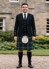 Traditional_Webster_tartan_4159_Kilt_and_Argyle_Jacket_Kilt_Outfit_front_image