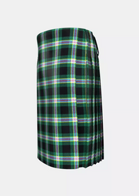 Traditional_Wells_Ancient_Tartan_kilt_left_image_with_pleated_design_and_adjustable_buckles_for_men
