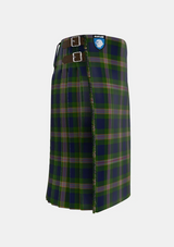 Traditional_Wells_Tartan_kilt_right_image_with_pleated_design_and_adjustable_buckles_for_men
