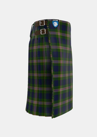 Traditional_Wells_Tartan_kilt_right_image_with_pleated_design_and_adjustable_buckles_for_men