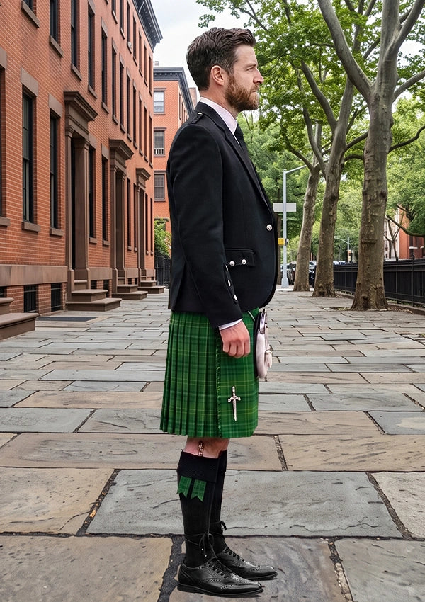 Traditional_Wexford_County_Tartan_4248_Kilt_and_Argyle_Jacket_Kilt_Outfit_right_image