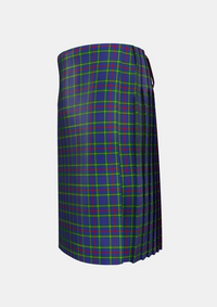 Traditional_Wheadon_Tartan_3972_kilt_left_image_with_pleated_design_and_adjustable_buckles_for_men