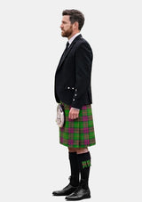 Traditional_Whyte_John_Family_Tartan_Kilt_and_Argyle_Jacket_Kilt_Outfits_left_image