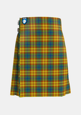 Traditional_Wild_Mustard_Dreams_Tartan_kilt_front_image_with_pleated_design_and_adjustable_buckles_for_men