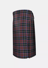 Traditional_Wilkinson_Neil_Family_Tartan_12600_kilt_left_image_with_pleated_design_and_adjustable_buckles_for_men