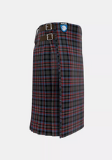 Traditional_Wilkinson_Neil_Family_Tartan_12600_kilt_right_image_with_pleated_design_and_adjustable_buckles_for_men