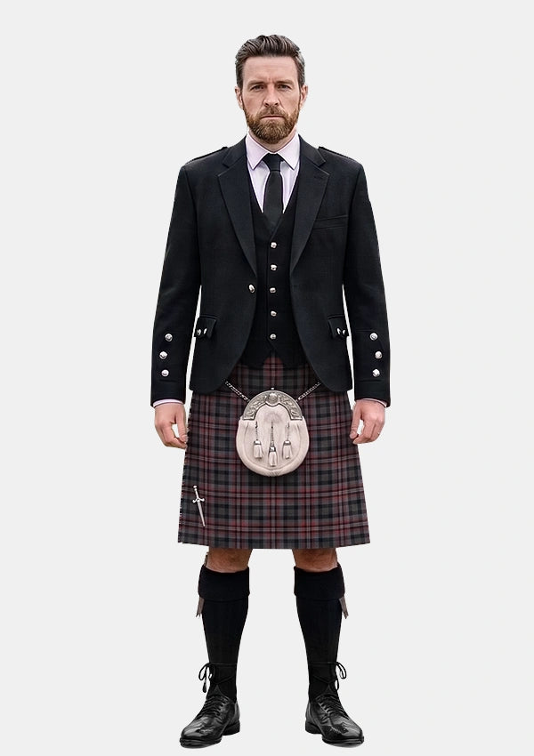 Traditional_Wilkinson_Neil_Family_Tartan_Kilt_and_Argyle_Jacket_Kilt_Outfits_front_image