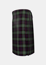 Traditional_Williamson_Tartan_kilt_4077_left_image_with_pleated_design_and_adjustable_buckles_for_men