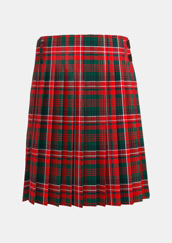Traditional_Wilson_Clan_tartan_back_image_with_pleated_design_and_adjustable_buckles_for_men