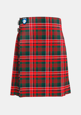 Traditional_Wilson_Clan_tartan_front_image_with_pleated_design_and_adjustable_buckles_for_men