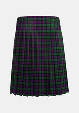 Traditional_Wilsons_No150_Tartan_697_kilt_back_image_with_pleated_design_and_adjustable_buckles_for_men
