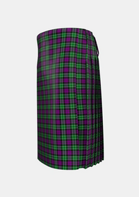 Traditional_Wilsons_No158_Tartan_928_kilt_left_image_with_pleated_design_and_adjustable_buckles_for_men