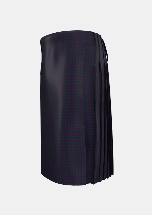 Traditional_Wilsons_No211_Tartan_116_kilt_left_image_with_pleated_design_and_adjustable_buckles_for_men