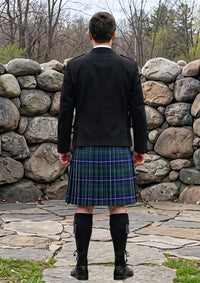 Traditional_Wishart_Hunting_Tartan_2105_Kilt_and_Argyle_Jacket_Kilt_Outfit_back_image