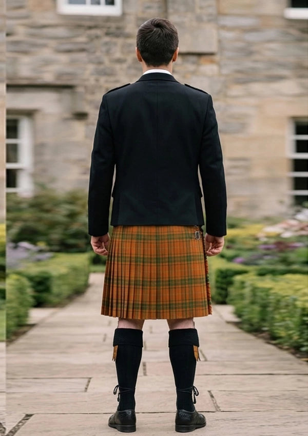 Traditional_Wolfe_tartan_4096_Kilt_and_Argyle_Jacket_Kilt_Outfit_back_image