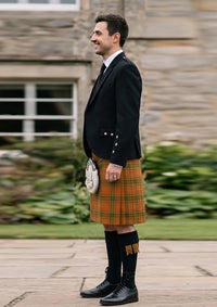 Traditional_Wolfe_tartan_4096_Kilt_and_Argyle_Jacket_Kilt_Outfit_left_image