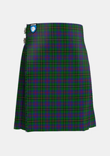 Traditional_Wood_Tartan_kilt_6630_front_image_with_pleated_design_and_adjustable_buckles_for_men