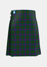 Traditional_Wood_Tartan_kilt_6630_front_image_with_pleated_design_and_adjustable_buckles_for_men