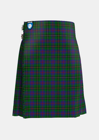 Traditional_Wood_Tartan_kilt_6630_front_image_with_pleated_design_and_adjustable_buckles_for_men