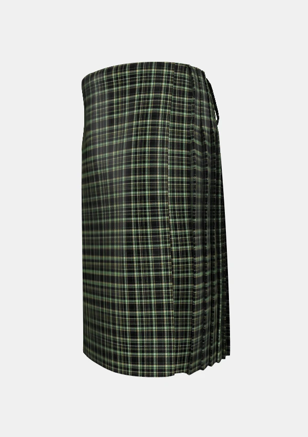 Traditional_Xbox_Tartan_kilt_13497_left_image_with_pleated_design_and_adjustable_buckles_for_men