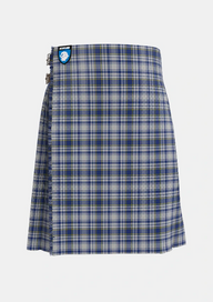 Traditional_Yorkshire_Tartan_kilt_3151_front_image_with_pleated_design_and_adjustable_buckles_for_men