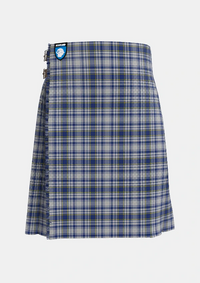 Traditional_Yorkshire_Tartan_kilt_3151_front_image_with_pleated_design_and_adjustable_buckles_for_men
