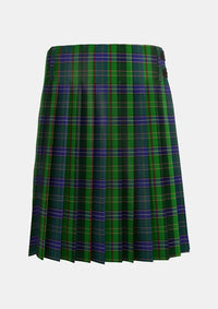 Traditional_Young_Melvina_Tartan_2546_kilt_back_image_with_pleated_design_and_adjustable_buckles_for_men