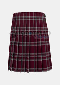 Tynecastle Park Tartan Kilt Back