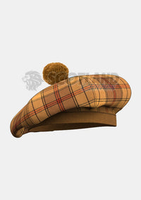 Ulster Tartan Tam O' Shanter Hat