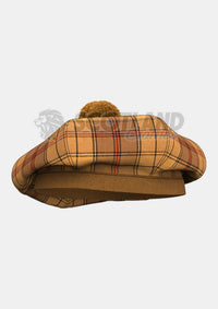 Ulster Tartan Tam O' Shanter Hat