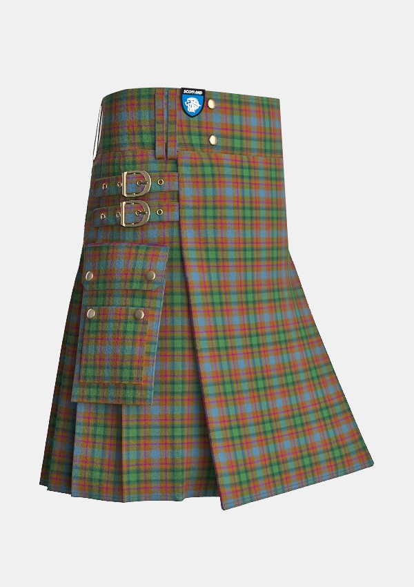Utility_Aberdeenshire_Home_Colours_11267_kilt_side_image_with_pleated_design_and_adjustable_buckles_for_men