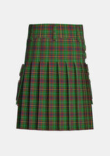 Utility_Allen_Northumbrian_Tartan_3208_kilt_back_image_with_pleated_design_and_adjustable_buckles_for_men