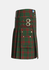 Utility_Anderson_Coulson_Bonner_1_Tartan_1182_kilt_right_image_with_pleated_design_and_adjustable_buckles_for_men