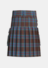 Utility_Anderson_Highland_Society_of_London_Tartan_1397_kilt_back_image_with_pleated_design_and_adjustable_buckles_for_men