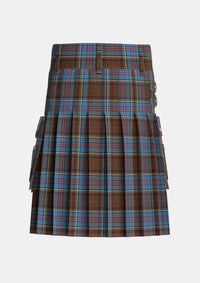 Utility_Anderson_MacGregor_Hastie_3_Tartan_1393_kilt_back_image_with_pleated_design_and_adjustable_buckles_for_men