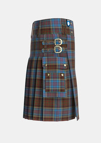 Utility_Anderson_MacGregor_Hastie_3_Tartan_1393_kilt_right_image_with_pleated_design_and_adjustable_buckles_for_men