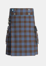 Utility_Anderson_STS_Tartan_1392_kilt_front_image_with_pleated_design_and_adjustable_buckles_for_men