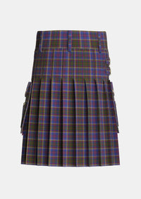 Utility_Anderson_W_L_Anderson_Stirling_Tartan_1346_kilt_back_image_with_pleated_design_and_adjustable_buckles_for_men