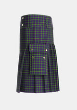 Utility_Austin_Wilsons_No173_Tartan_306_kilt_left_image_with_pleated_design_and_adjustable_buckles_for_men