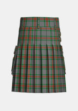 Utility_Ballantyne_Tartan_7563_kilt_back_image_with_pleated_design_and_adjustable_buckles_for_men