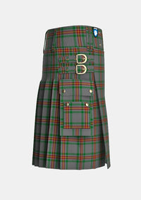 Utility_Ballantyne_Tartan_7563_kilt_right_image_with_pleated_design_and_adjustable_buckles_for_men