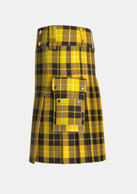 Utility_Barclay_tartan_1879_kilt_left_image_with_pleated_design_and_adjustable_buckles_for_men