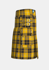Utility_Barclay_tartan_1879_kilt_right_image_with_pleated_design_and_adjustable_buckles_for_men