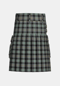 Utility_Beal_Richard_Family_Tartan_13513_kilt_back_image_with_pleated_design_and_adjustable_buckles_for_men