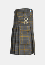 Utility_Beatson_Cancer_Charity_Tartan_12778_kilt_right_image_with_pleated_design_and_adjustable_buckles_for_men
