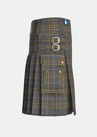 Utility_Beatson_Cancer_Charity_Tartan_12778_kilt_right_image_with_pleated_design_and_adjustable_buckles_for_men